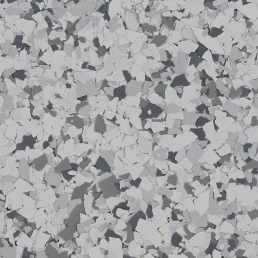 Avalanche (FB-722) flake blend sample from Torginol