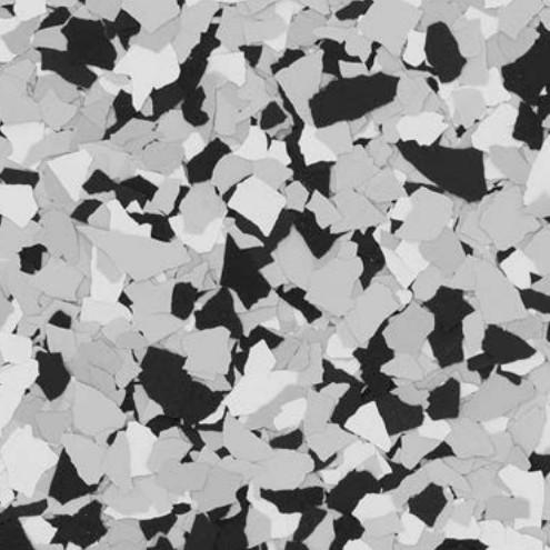 Houndstooth (FB-910) flake blend sample from Torginol