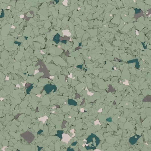 Sedum (FB-931) flake blend sample from Torginol
