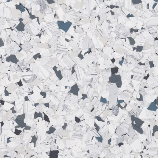 Glacial (FB-940) flake blend sample from Torginol